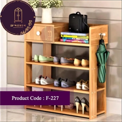 Picture of Andormahal Stylish Shoe Rack with drawer Made of Melamine Laminated Board