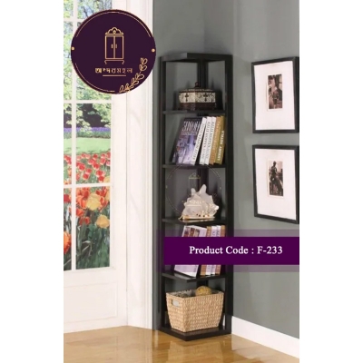 Picture of Andormahal Corner Shelf and Book shelf made of (MDF)-(5ft by 1ft by 1ft)