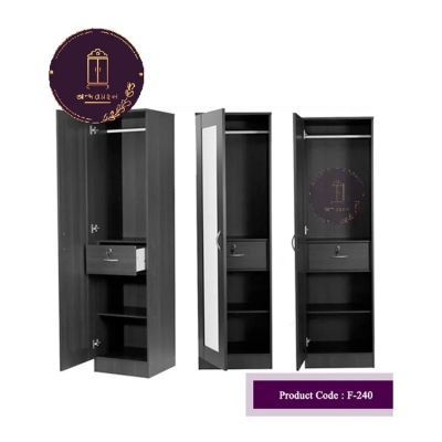 Picture of Andormahal single door MDF Almirah-(6ft by 16inch by 16inch)