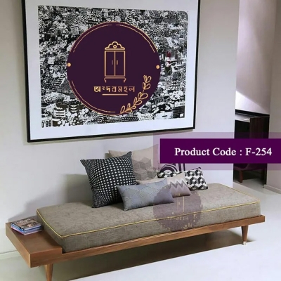 Picture of Andormahal Classic Divan Sofa made of MDF without foam-(4ft by 20inch)