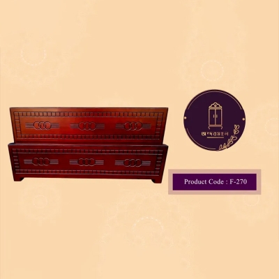Picture of Andormahal Malaysian Board Lacquer painted (4/7) Classic Bed (Single Size)