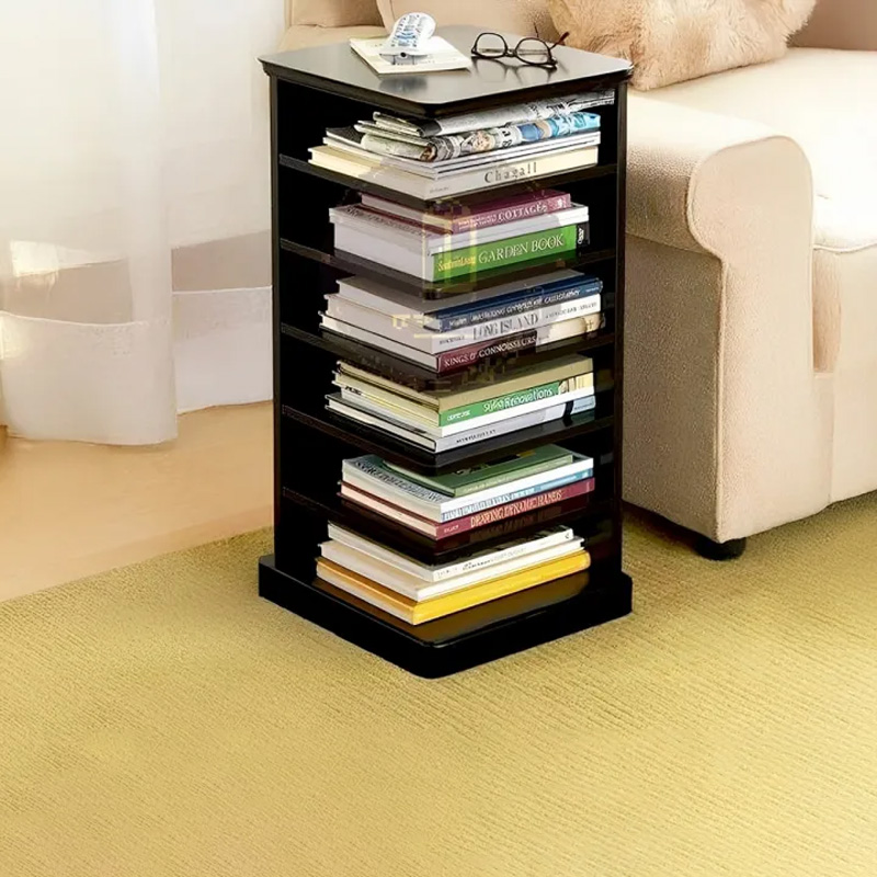 Picture of Andormahal Corner Book And Magazine Shelf made of MDF board-(4ft by 1ft by 1ft)