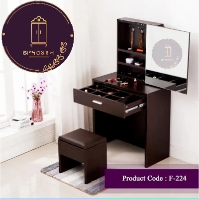 Picture of Andormahal MDF Stylish Dressing Table with tool (4ft by 2.5ft by 1ft)