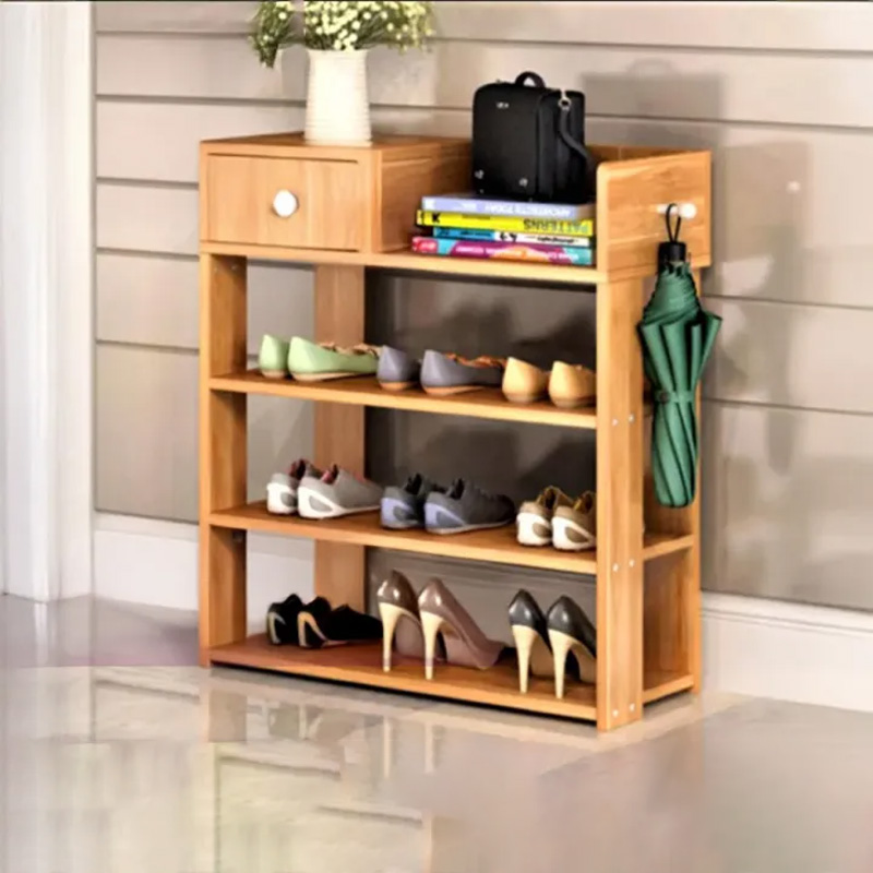 Picture of Andormahal Stylish Shoe Rack with drawer Made of Melamine Laminated Board