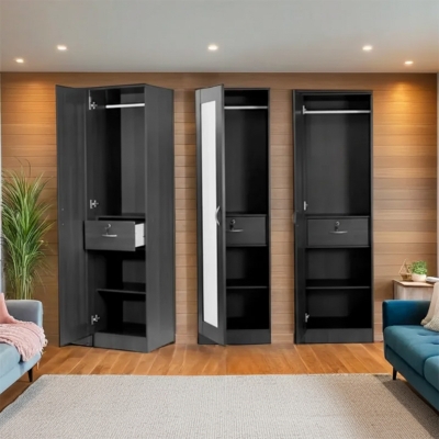 Picture of Andormahal single door MDF Almirah-(6ft by 16inch by 16inch)