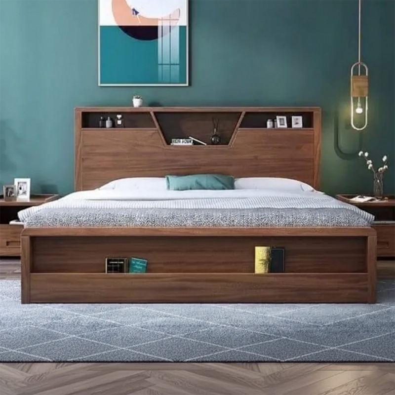 Picture of AndorMahal (MDF) laminated board Khat/Bed King Size-(6ft by 7ft)