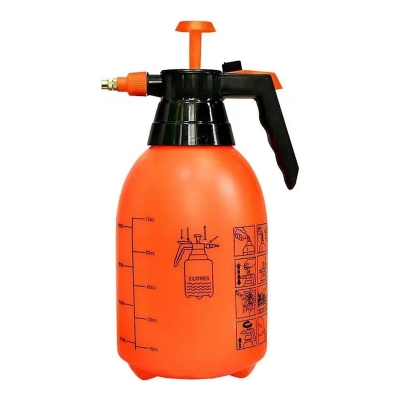 Picture of High Pressure Watering Can Spray Bottle Water Sprayer Air Pressure Sprayer Garden Sprayer For Watering Cleaning Car/Bike Washing - 2Litre -Multicolor