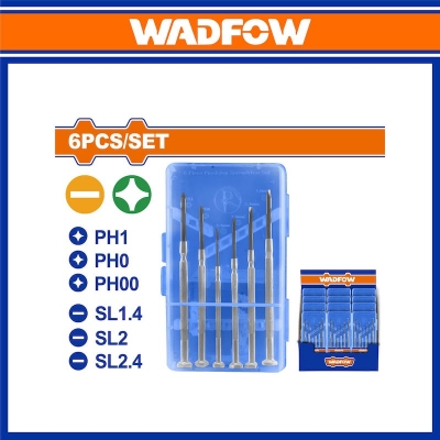 Picture of 6 PCS PRECISION SCREWDRIVER SET -Multicolor