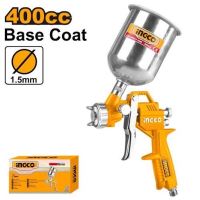 Picture of AIR SPRAY GUN 400cc INDUSTRIAL- INGCO -Multicolor