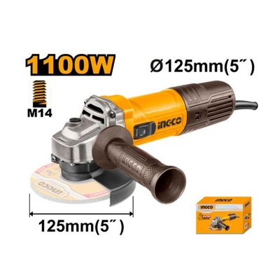 Picture of Angle grinder 5 inch INGCO 1100W -Multicolor