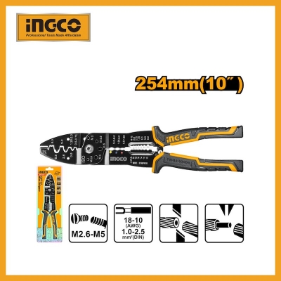 Picture of INGCO 10" Wire stripper HWSP101 -Multicolor