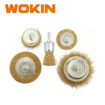 Picture of 5PCS WIRE BRUSHES SET -Multicolor