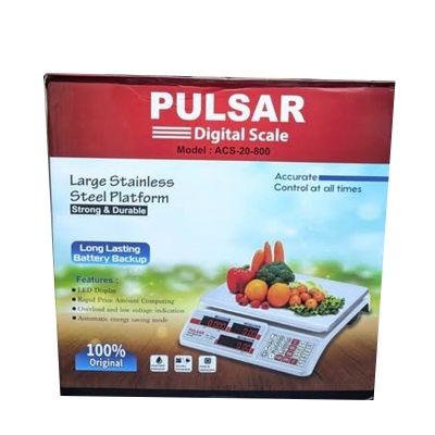 Picture of 40 kg pulsar digital scale -Multicolor