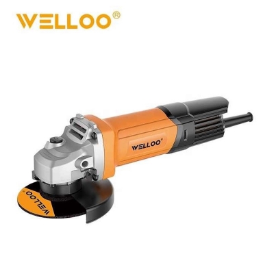 Picture of WELLOO 100mm 760W Mini Hand Angle Grinder – AGD63100 | Cutting, Grinding & Polishing Tool -Multicolor