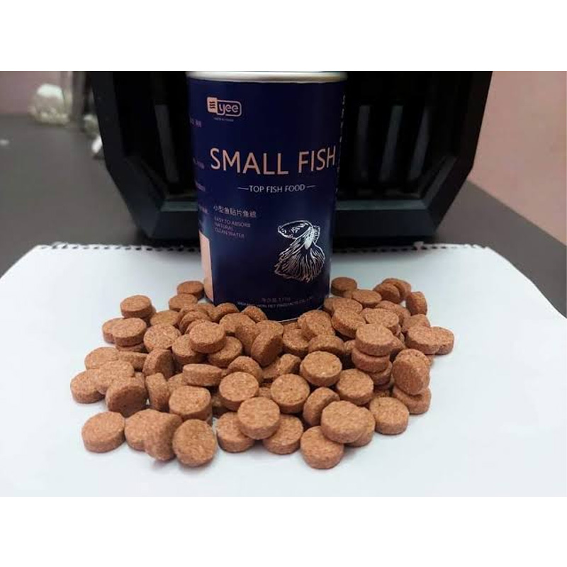 Picture of YEE Brine Shrimp Tablet 100Pcs Repack (+5 Pcs Free) | Aquarium Fish | Patch Fish Food | Small Fish Food