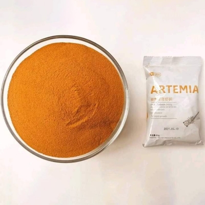 Picture of YEE Decapsulated Brine Shrimp 15gm 3pack (15gm+15gm+15gm) | Non Hatchable Decapsulated Artemia | Direct Feed Small Fish Food | For Aquarium Fish