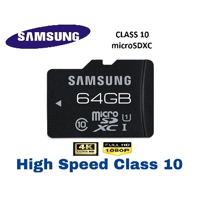 Picture of Micro SD card 64GB Memory Card Class-10