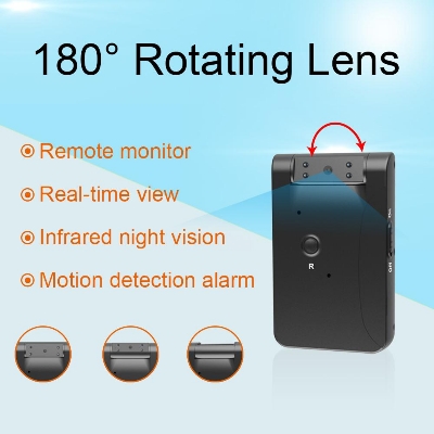 Picture of WD7 HD WIFI Camera Night Vision 180 Degrees Recorder IP Camera Motion Detection Wireless Remote Monitoring Camcorder