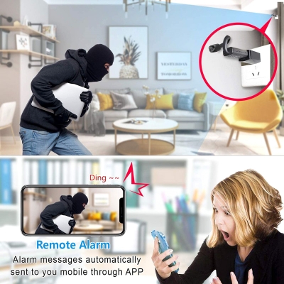 Picture of V380 Pro Night Vision IP CCTV Security Recorder App Control P2P USB Camera - Black