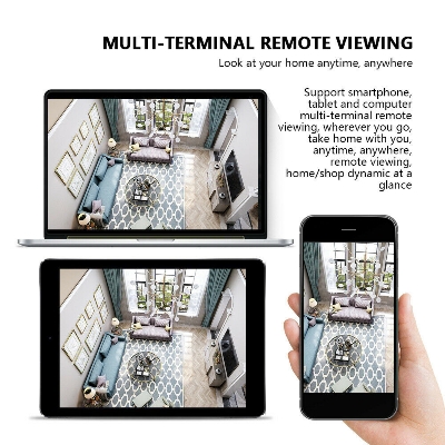 Picture of Full-color Night Vision IP Dome Camera Security Camera Ptz Camera Wifi Security Waterproof Outdoor Surveillance Camera V380 Pro Wi-Fi Motion Detection Smart Ptz Camera, HD 1080p Auto Tracking AI Camera - Wifi Camera - White,128GB