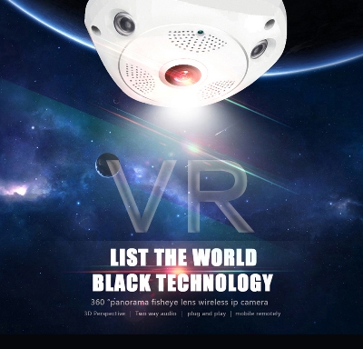 Picture of 1080P Panoramic V380 Pro 2.0MP Wifi Camera HD Vr Cam 360 Degrees Surveillance CCTV Security Camera -Ip Camera - Wifi Camera - White,64GB
