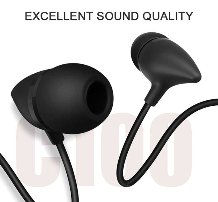 Picture of UiiSii C100 In Ear Headphone - Black
