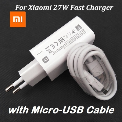 Picture of Xiaomi_Mi charger 27W QC 3.0 fast Charge Adapter with Micro-USB Cable - White