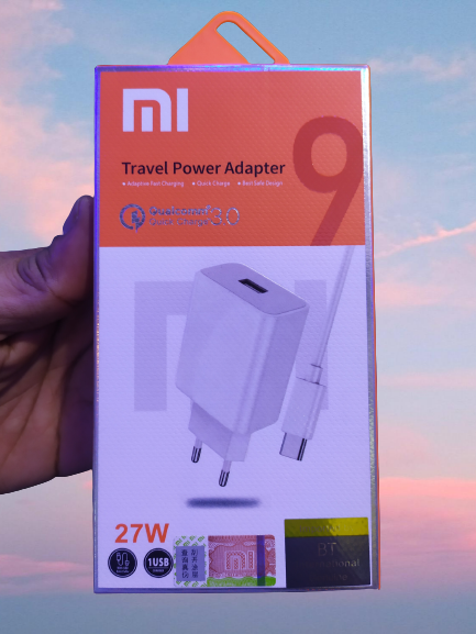 Picture of Xiaomi_Mi charger 27W QC 3.0 fast Charge Adapter with Micro-USB Cable - White