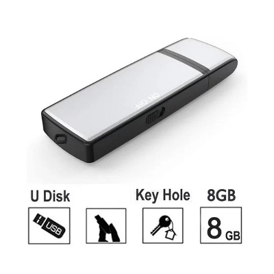Picture of Voice Recorder Built-in 8GB Memory - Black