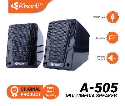 Picture of Usb 2.0 Mini Multimedia Speakers kisonli A505 - Black