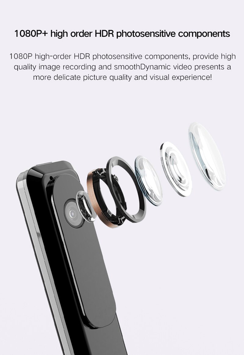 Picture of Wearable DV Digital Recorder M1 USB Plug Vlogging Device - Black