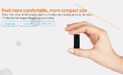 Picture of Powerful Voice Recorder 8GB Black - Black