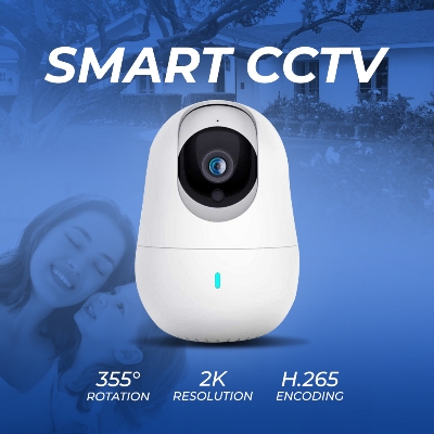 Picture of V380 Q11 Smart Home Camera 5 MP FHD video Wide-Angle View Night Vision IP Security CCTV Camera