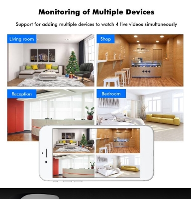 Picture of V380 Q11 Smart Home Camera 5 MP FHD video Wide-Angle View Night Vision IP Security CCTV Camera