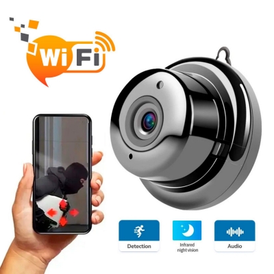 Picture of WiFi Alarm Two Way Audio Infrared Night Vision IP Camera HDWifiCamPro CCTV Camera