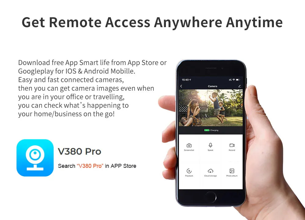 Picture of 4G Sim Supported Dual Lens Doll PTZ IP Camera 4MP Night Vision Auto Tracking Two Way Voice V380 Pro CCTV Cam