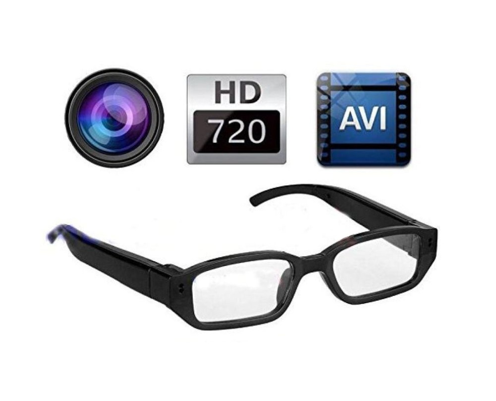 Picture of HD Eyewear Glasses Camcorder Video Recorder Camera Mini DV - Black