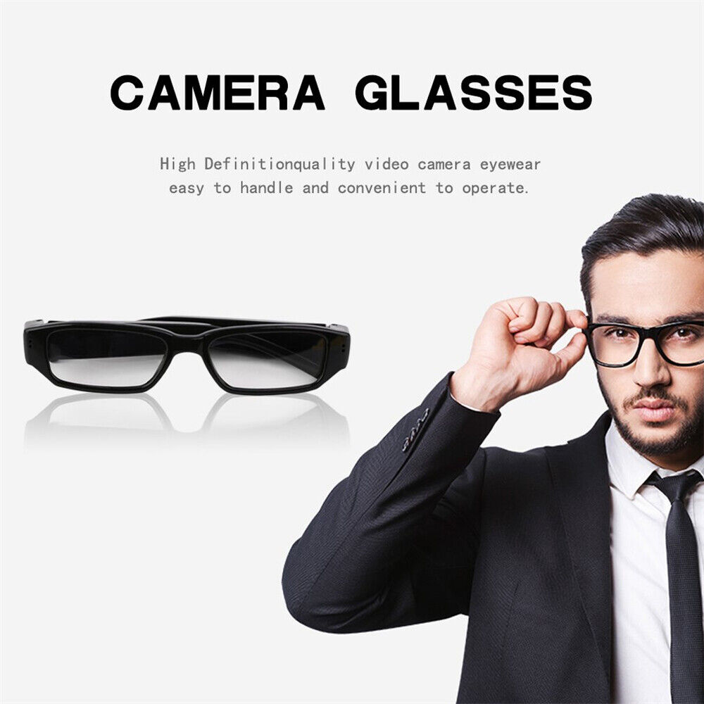 Picture of HD Eyewear Glasses Camcorder Video Recorder Camera Mini DV - Black