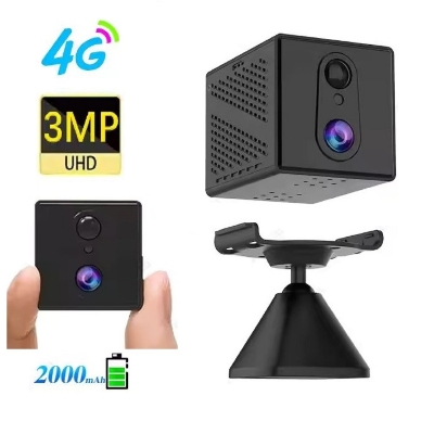 Picture of 4G Sim supported IP Camera 3MP HD Two-way Talk Battery Camera Human Detection Alarm Ip Security CCTV Cameras with Cloud Storage System