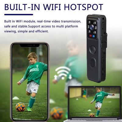 Picture of 1080P HD Portable Camcorder Sports Camera Video DVR Night Camera - Black