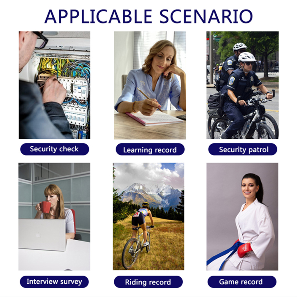 Picture of 1080P HD Portable Camcorder Sports Camera Video DVR Night Camera - Black