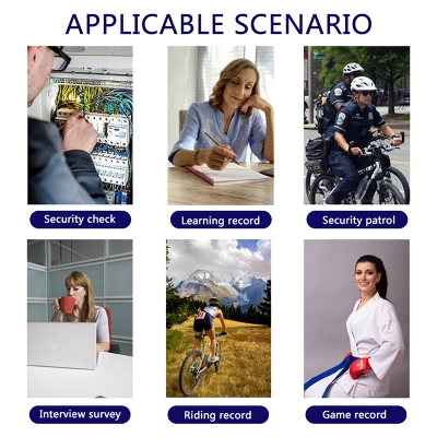 Picture of 1080P HD Portable Camcorder Sports Camera Video DVR Night Camera - Black