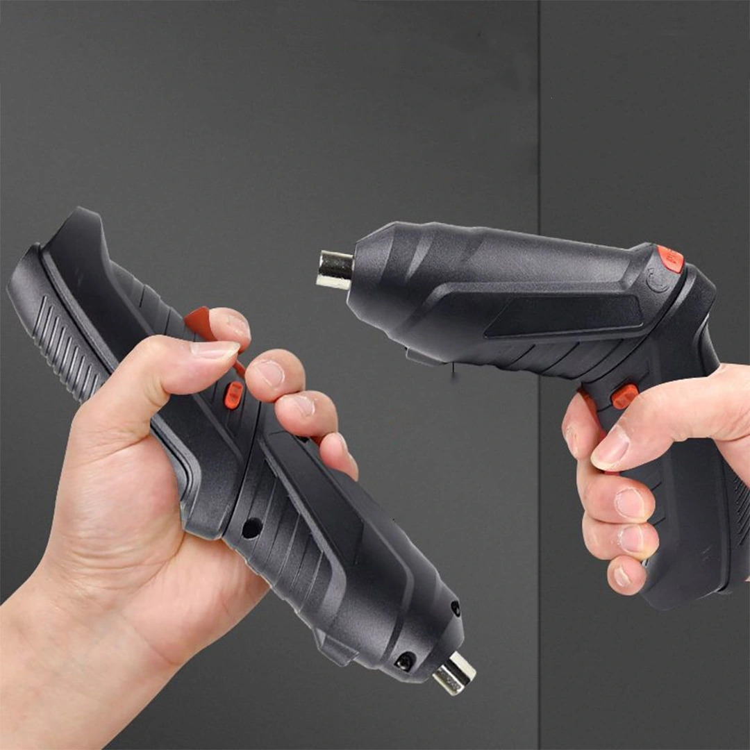 Picture of Multifunctional 47 Pcs Precision Cordless Rechargeable Power Tools Electric Screwdriver Set - Black