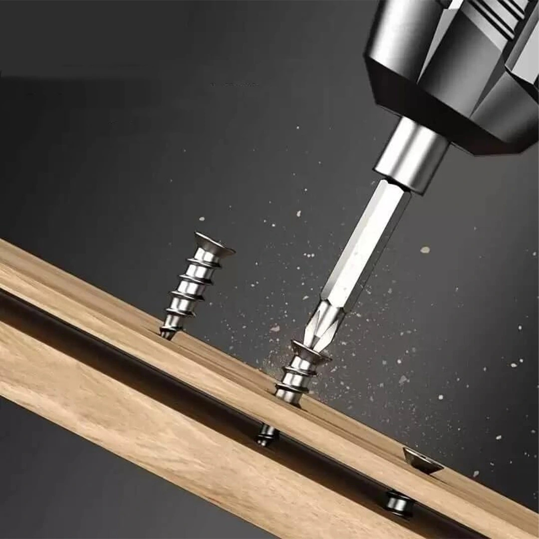 Picture of Multifunctional 47 Pcs Precision Cordless Rechargeable Power Tools Electric Screwdriver Set - Black