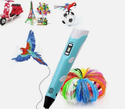 Picture of 3D Printing Pen with PLA Filament DIY Drawing Pen for Kids 3D Pen Creative Gift for Children, Birthday Gift, - Multicolor