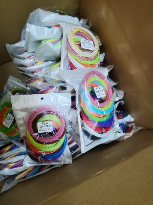 Picture of 3d Printing Pen Filament 50 Meter 3D Art Pen Filament PLA Multi Color 1.75mm Refills ( Color Random ) 3D Filament 1Roll 1.75mm Diameter and 5m Length Refills 10 colors (50 meters Filament)