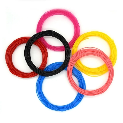 Picture of 3d Printing Pen Filament 50 Meter 3D Art Pen Filament PLA Multi Color 1.75mm Refills ( Color Random ) 3D Filament 1Roll 1.75mm Diameter and 5m Length Refills 10 colors (50 meters Filament)