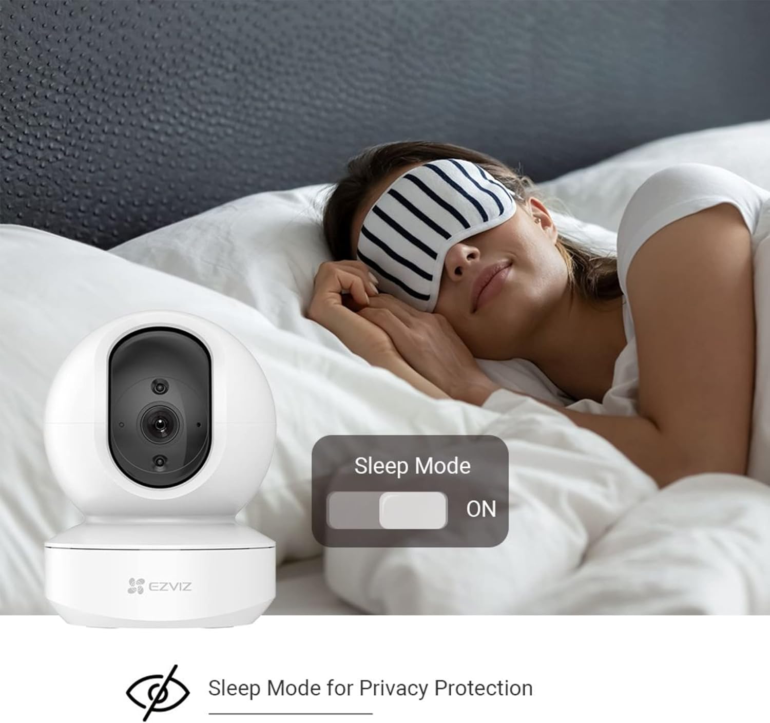 Picture of EZVIZ H6c Pro 2MP Type-C PTZ Pan & Tilt Smart Home Camera WIFI IP Camera, Full HD 1080P 360° Visual Coverage IP Security Camera Voice Talk Two-Way IP Security Cameras Supports microSD card (Up to 256 GB) EZVIZ Official