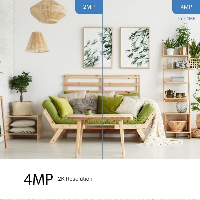 Picture of EZVIZ H6c Pro 2MP Type-C PTZ Pan & Tilt Smart Home Camera WIFI IP Camera, Full HD 1080P 360° Visual Coverage IP Security Camera Voice Talk Two-Way IP Security Cameras Supports microSD card (Up to 256 GB) EZVIZ Official