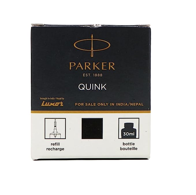 Picture of Parker Fountain Pen ink 30ml - Black